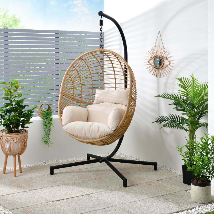 Island bay deals hanging egg chair