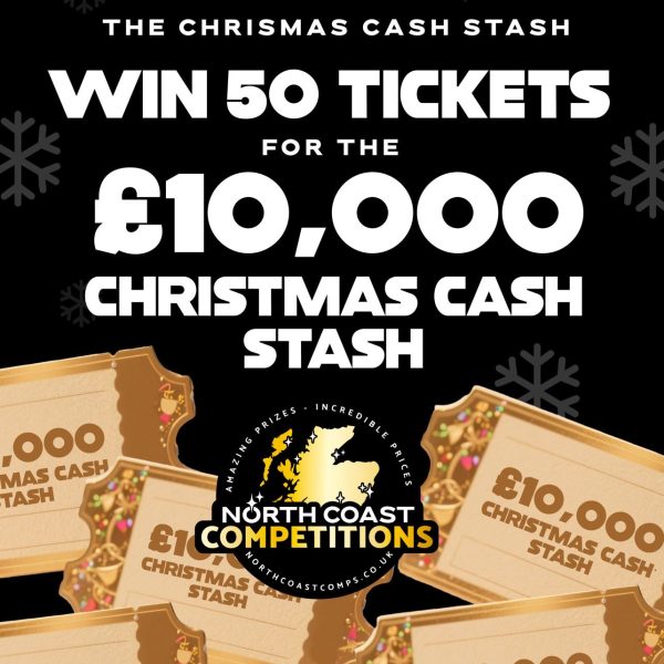 WIN 50 x ENTRIES INTO £10,000 CHRISTMAS CASH STASH