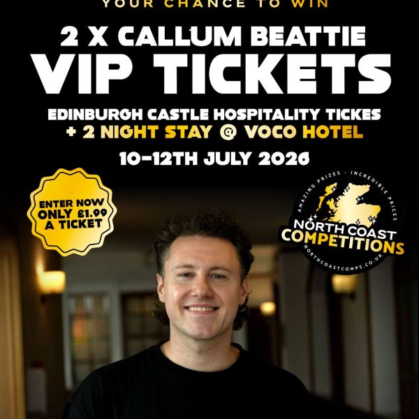 Callum Beattie VIP  Edinburgh Weekend Getaway