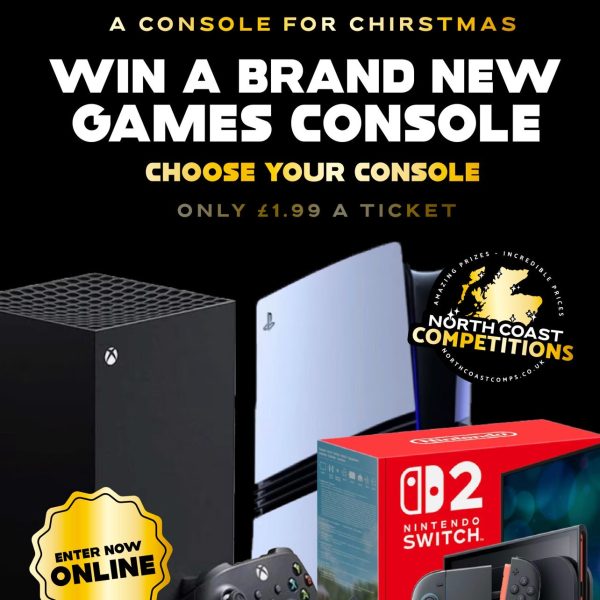 Pick Your Console - Xbox, PS5 or Nintendo Switch 2