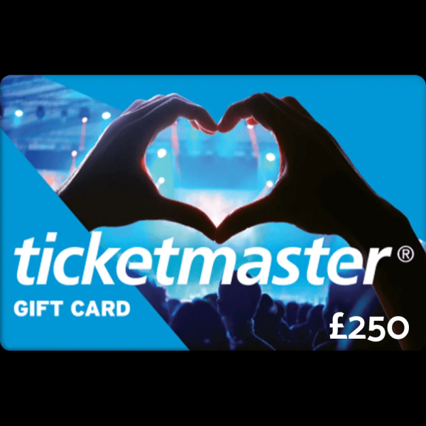 £250 Ticketmaster Gift Card