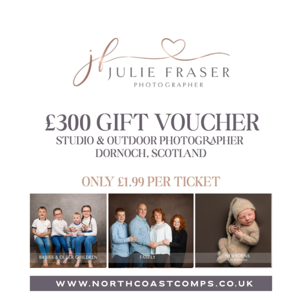 £300 Julie Fraser Photography Gift Voucher