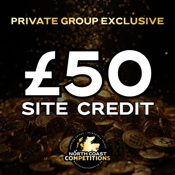 GROUP EXCLUSIVE - £50 SITE CREDIT FREE GIVEAWAY (AUTODRAW)
