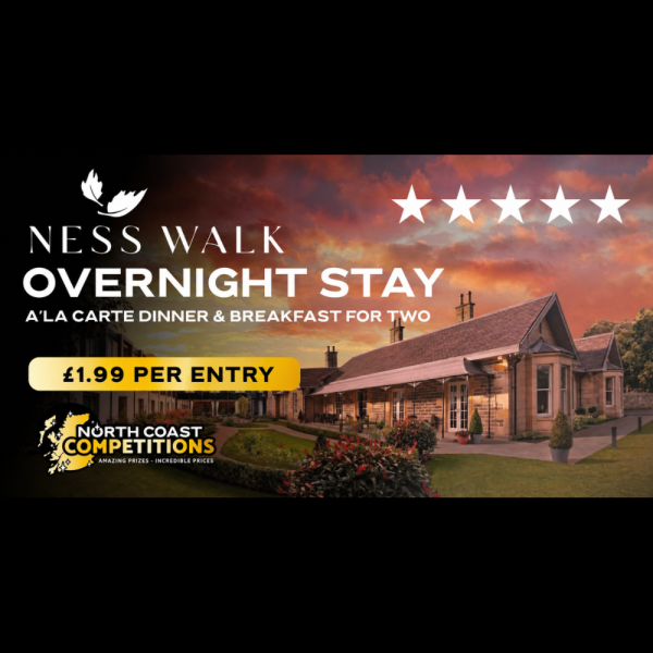 NESS WALK OVERNIGHT STAY FOR 2 + A’ LA CARTE DINNER & BREAKFAST