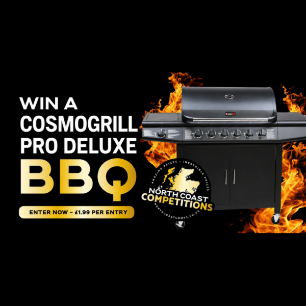 CosmoGrill Pro Deluxe 6 In 1 BBQ
