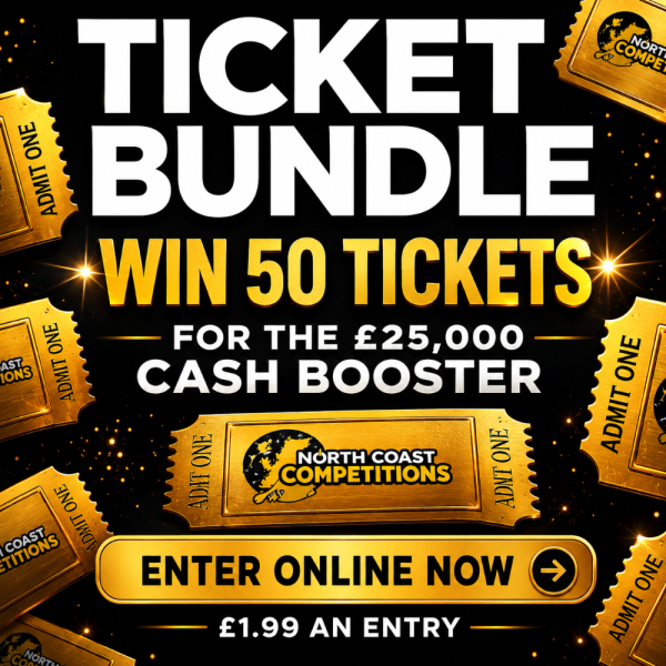 £25,000 CASH BOOSTER - TICKET BUNDLE (AUTODRAW)