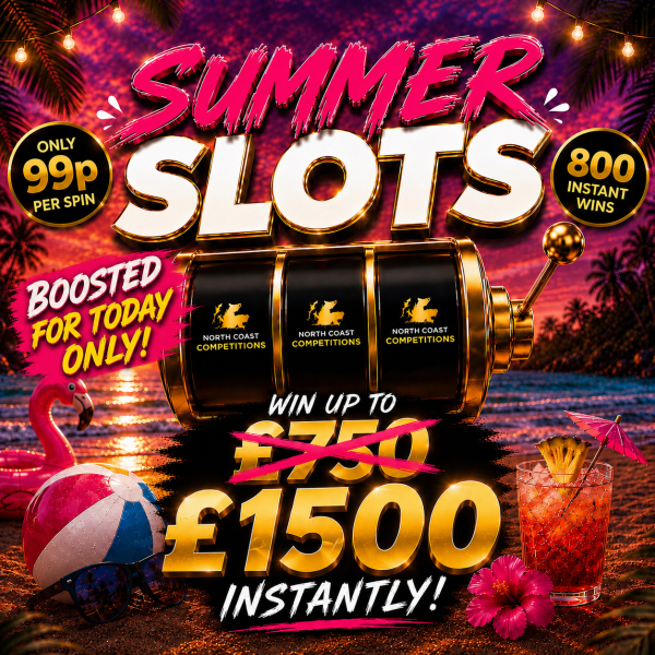 SUMMER SLOTS - WIN UP TO £750 INSTANTLY