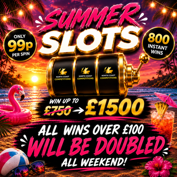 SUMMER SLOTS - WIN UP TO £750 INSTANTLY
