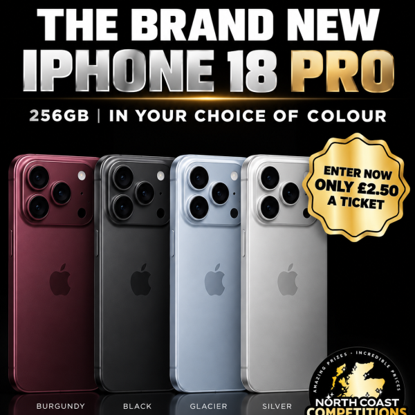 iPhone 18 Pro or £900 Cash