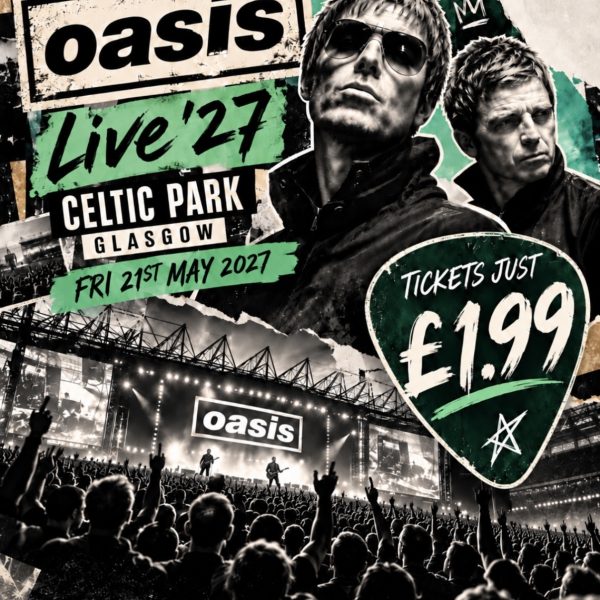 2 x Oasis Standing Glasgow Park May 21st