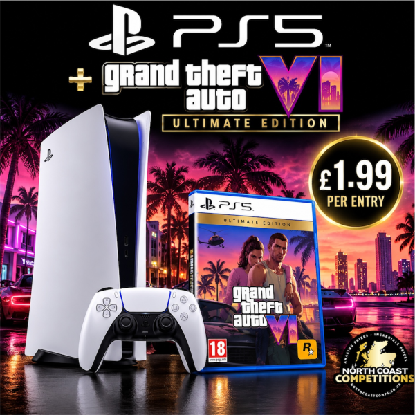 PS5 CONSOLE & GTA 6 ULTIMATE EDITION