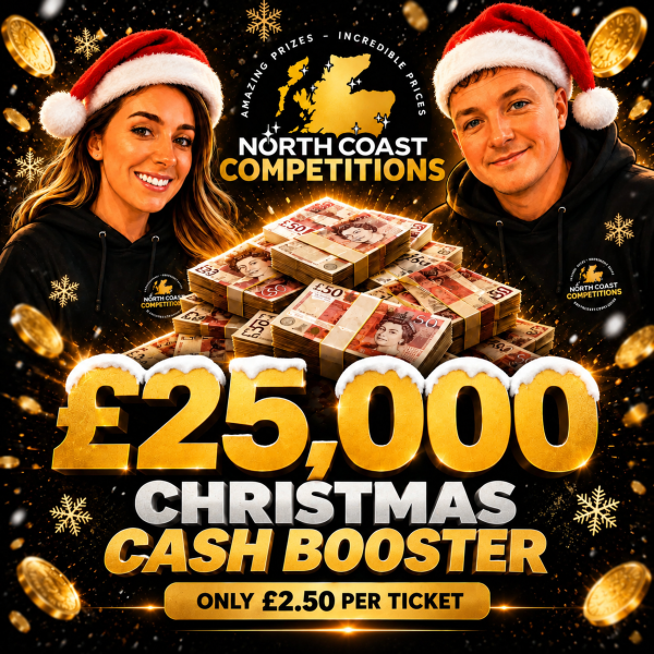 £25,000 Christmas Cash Booster